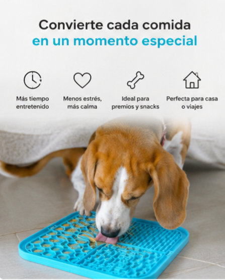 Comedero Lento de Silicona para Perros | Reduce la Ansiedad al Comer