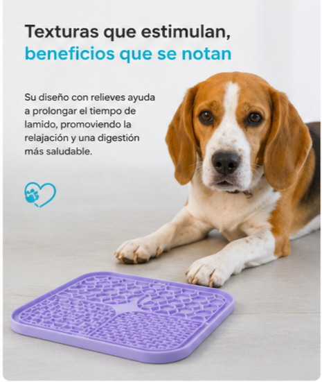 Comedero Lento de Silicona para Perros | Reduce la Ansiedad al Comer