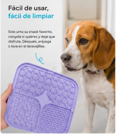 Comedero Lento de Silicona para Perros | Reduce la Ansiedad al Comer